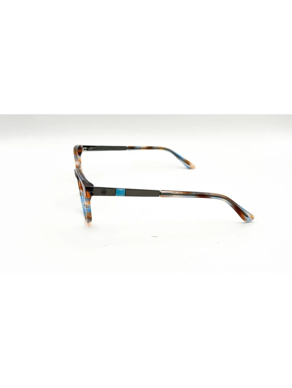 Ann Taylor At331 C02 Turquoise Horn Authentic Eyeglasses 52-16-135